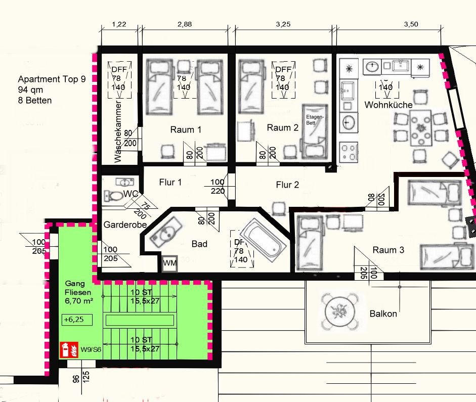 3100: Apartment RATZERSDORFER SEEN / Top 9 Foto 5
